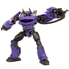 Transformers Studio Series Voyager 110 Shockwave front view for display and play.
