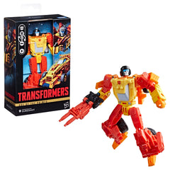 Transformers Sureshot Spoilsport mini figure converts into a blaster for extra play.
