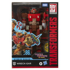 Wreck-Gar with Armor Axe accessory for dramatic display poses
