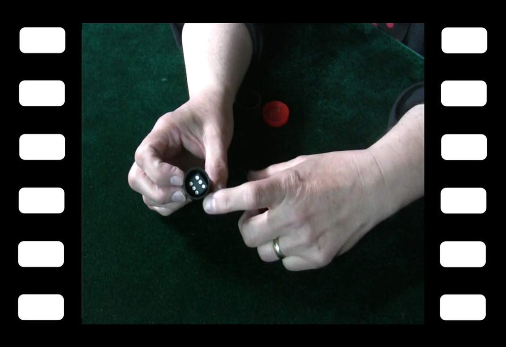 Trap Door Magic cups and balls setup ideal for beginner routines