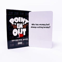 Players pointing during Point Em Out for a lively group interaction