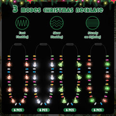 Traplace LED necklace offering 3 modes to suit any mood.