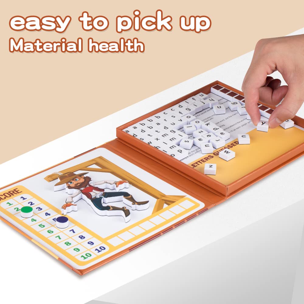 Child writes secret words with a marker on the Travofun board for spelling practice.