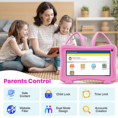 Trayoo Kids Tablet 7 in protective case protecting against bumps