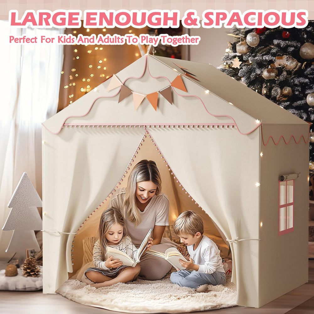TreeStone pop-up design enables tool-free setup by kids and parents.