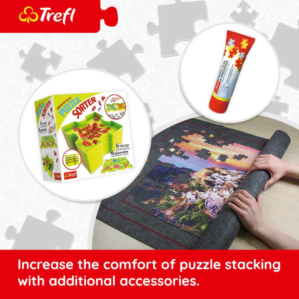 Trefl Vernazza puzzle can be glued for wall display afterward.