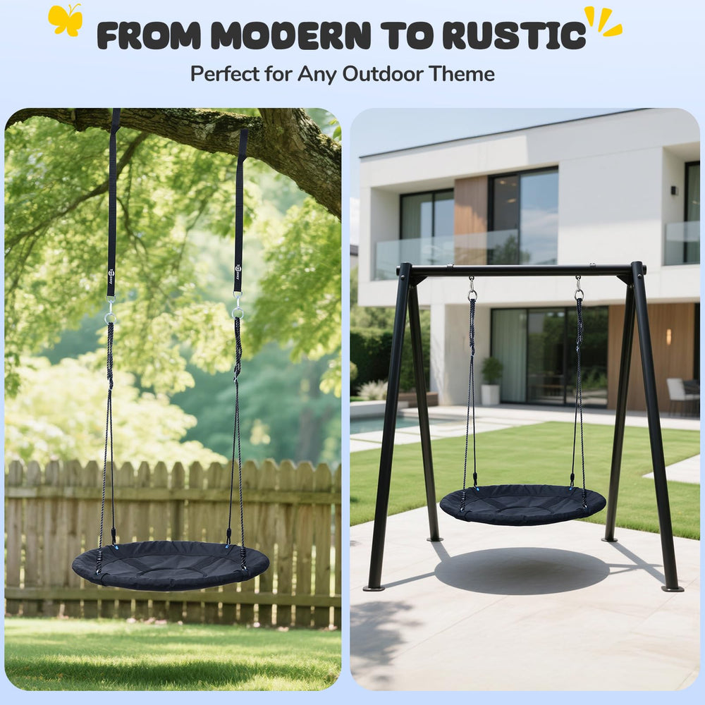 Trekassy galvanized steel frame resists rust for outdoor durability