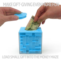 Trekbest Money Maze Box unlocked during solve, encouraging problem-solving practice
