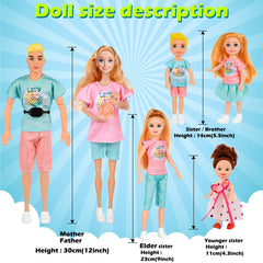 TREKFOX dad-doll ready for family adventures and imaginative play
