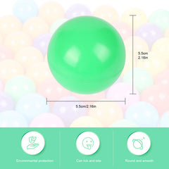 TRENDBOX ball pit balls 2.2-inch toddler size for easy grasp