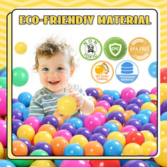 TRENDBOX colorful ocean colors ball pit balls for color recognition