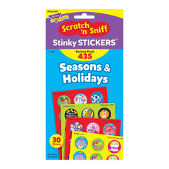 Trend Enterprises Stinky Stickers collectibles with diverse designs and scents for fun learning.