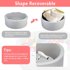 TrendBox memory foam surface cushions gentle tumbles during playtime.