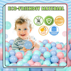 Trendbox crush-proof plastic balls ideal for ball pits and tents.