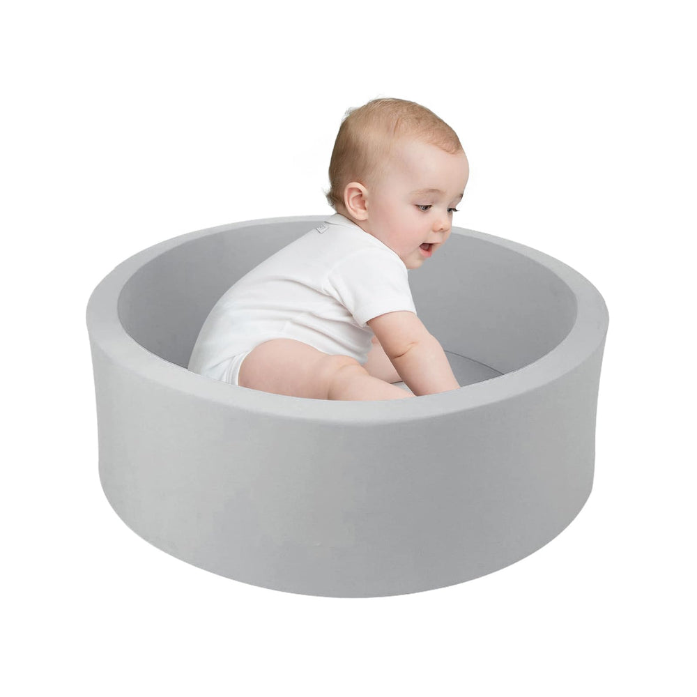 TrendBox small memory foam pit with compact design ready for cozy toddler play.