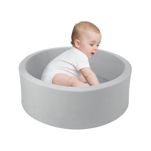 TrendBox small memory foam pit with compact design ready for cozy toddler play.