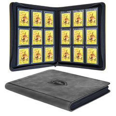 Trendiphy top loader binder closed with 9 pockets for compact, organized card storage.