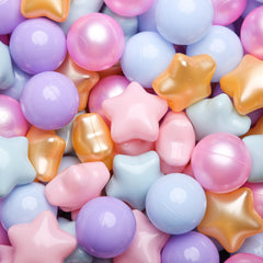 TRENDPLAY star pit balls 100-pack in vibrant colors for safe play