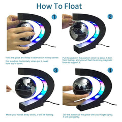 Trenzsary c-frame with globe enhances a striking desk display