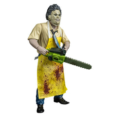 Trick Or Treat Studios chainsaw-wielding action detail, ideal for shelf display