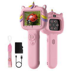 Trigowalt Kids Microscope Camera front view for compact handheld exploration