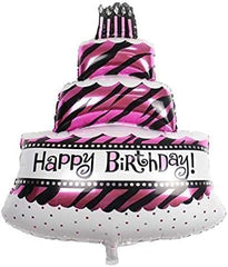 TripPal cake balloon creates a focal point for cake-cutting moments