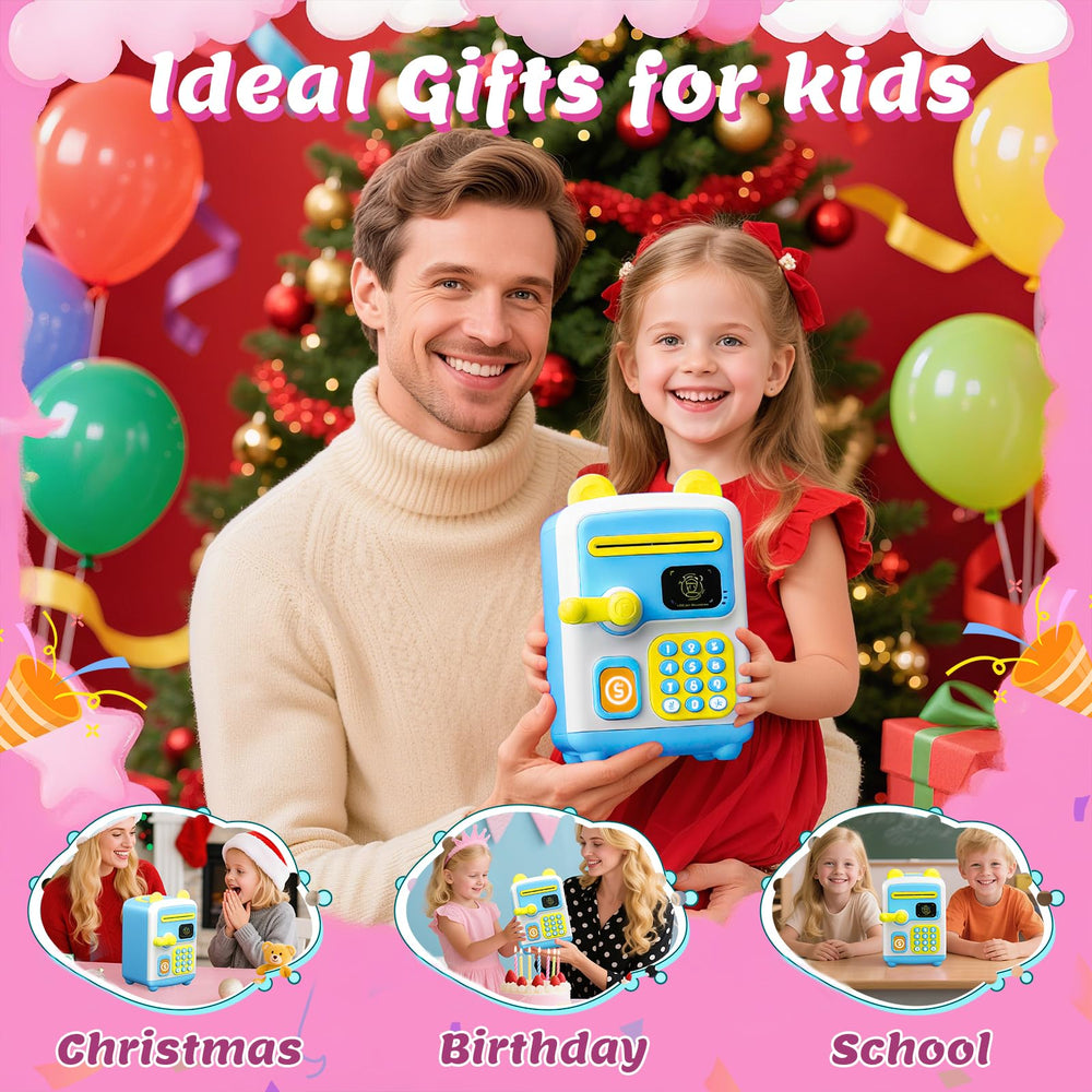TROTK Piggy Bank makes a fun, educational gift for kids.