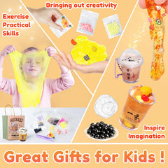 Trubic decorative accessories add flavor and sparkle to slime