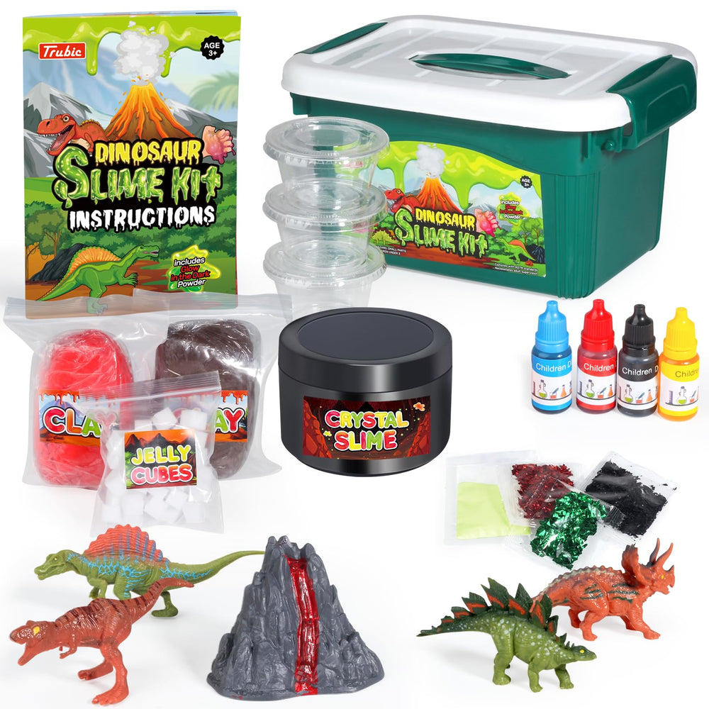 Trubic slime storage containers keep slime fresh and mess-free.