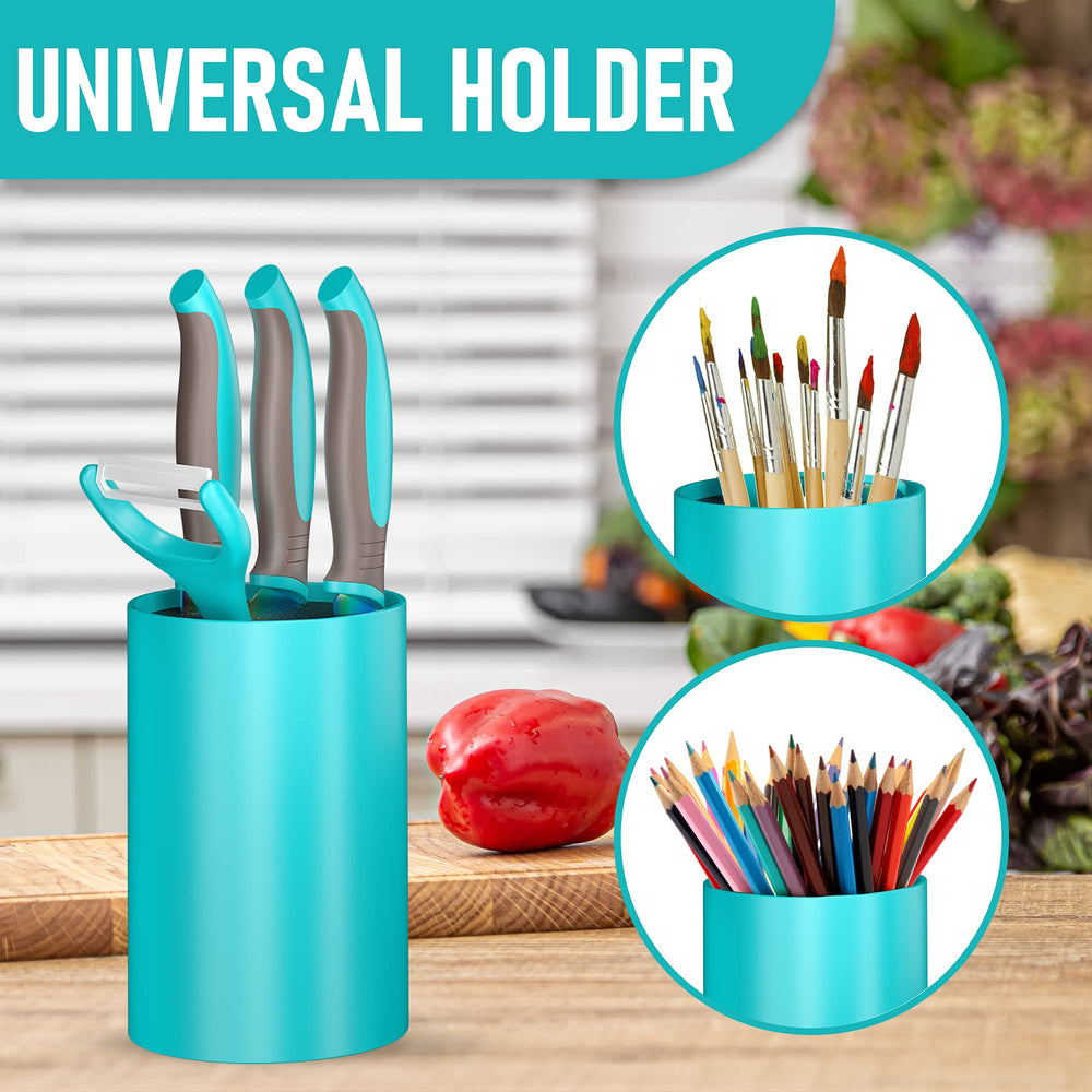 TruChef universal holder keeping tools organized for quick kitchen prep