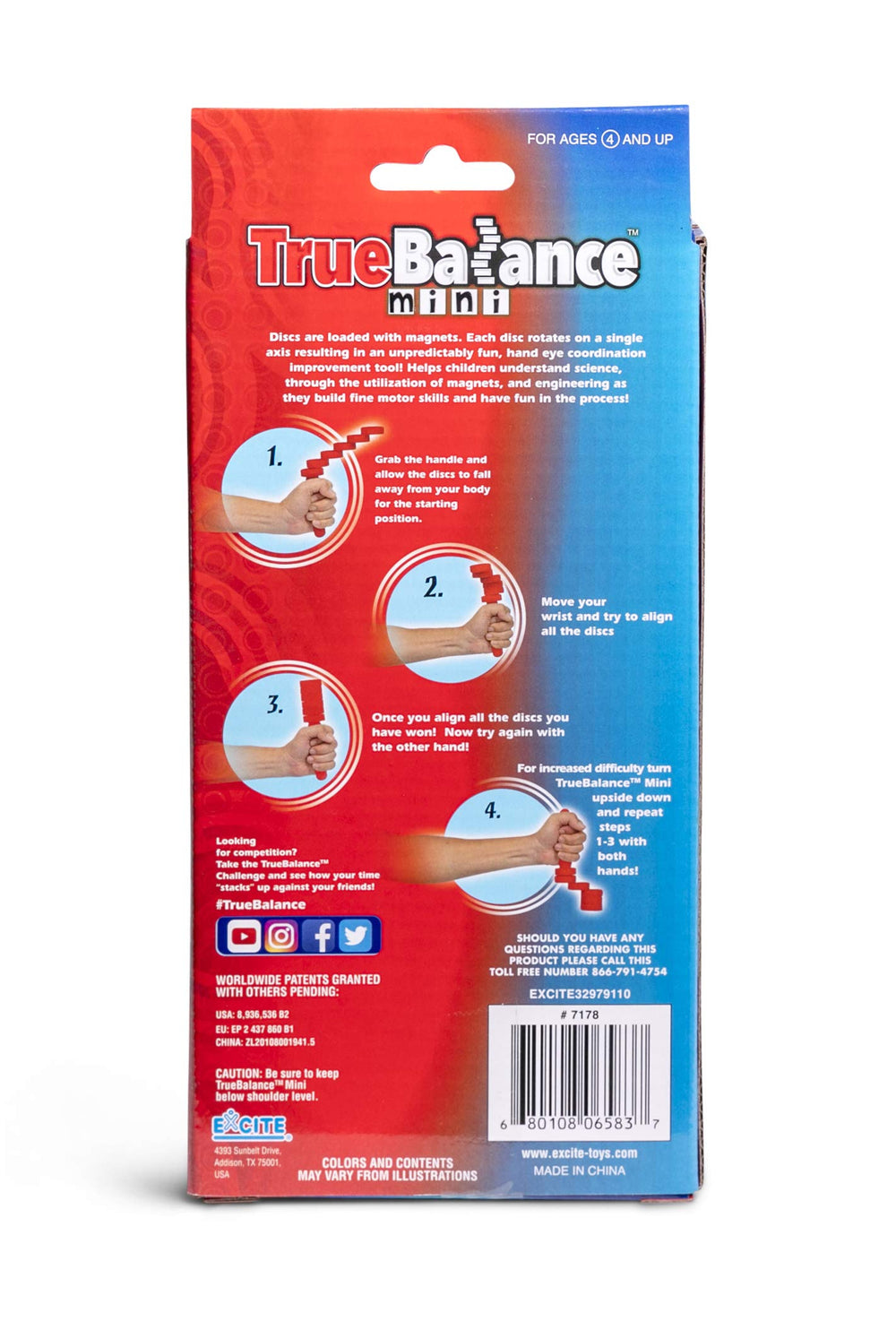 TrueBalance portable-travel-case invites on-the-go focus and mindful play.