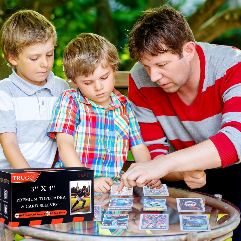 Gift-ready TRUGQ card protector set for collectors