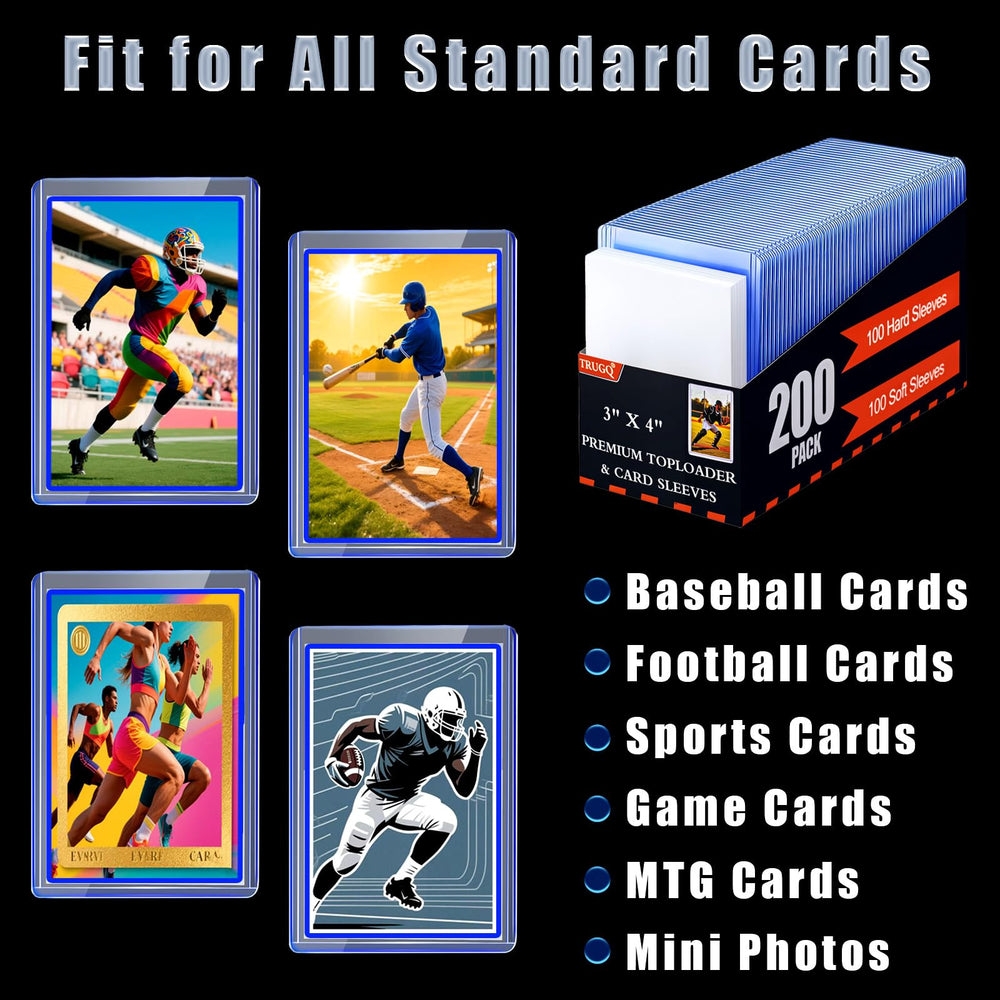 TRUGQ double protection guards cards from water, scratches, fading, and fingerprints