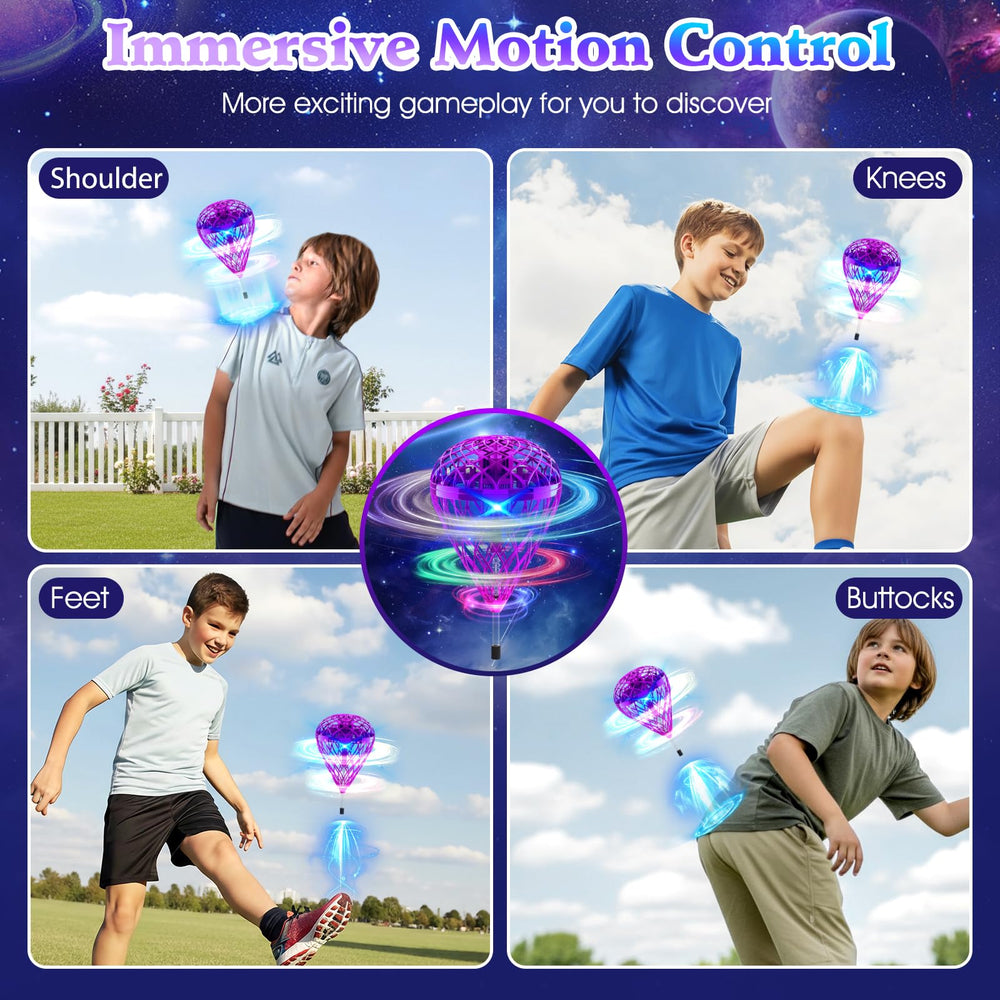 TrysGame Cosmic Globe outdoors in backyard for dynamic fun.