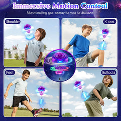 TrysGame Cosmic Globe outdoors in backyard for dynamic fun.