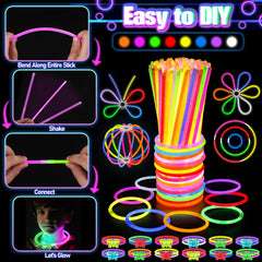 TSDATOWR glow finger lights brighten small accessories for kids and adults.