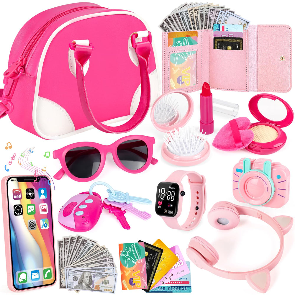 TSDATOWR Play Purse Rose Handbag sparks imaginative role-play