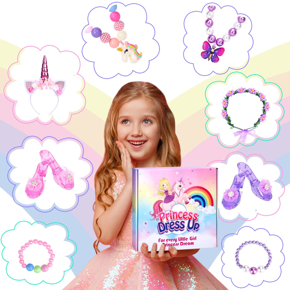 TSDATOWR unicorn headband adds princess charm