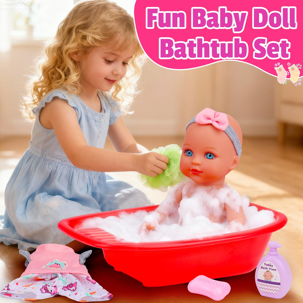 Tsomtto feeding accessories including potty and bottle to enrich pretend care routines.