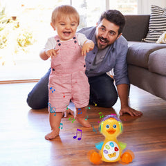 Tsomtto light up heart on duck toy for visual cues