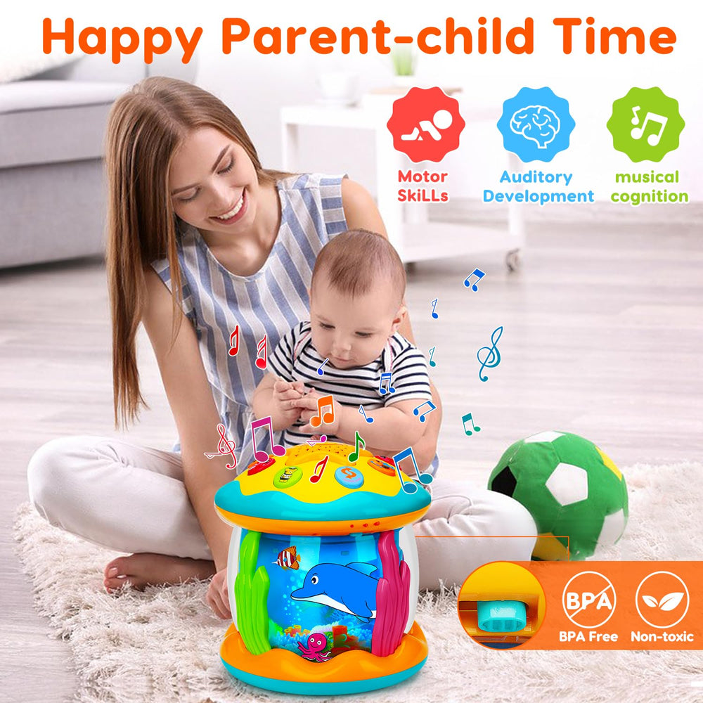 Tsomtto BPA-free ABS material ensures safe, durable baby toy