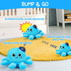 Tsomtto octopus voice-control toy responds to claps and prompts learning