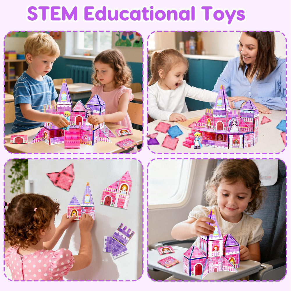 Beautiful gift-ready box makes Tsomtto Magnatiles an ideal present