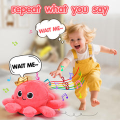 Tsomtto voice-recording feature lets octopus repeat your words.