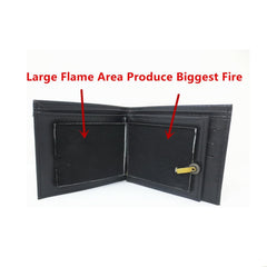 TSY TOOL Fire Wallet demonstrates sleight of hand with a lifelike flame illusion.