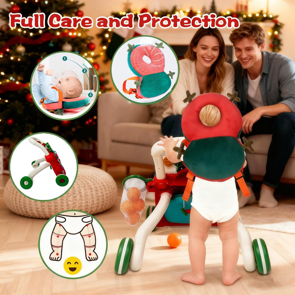 TTAMG Baby Walker Toys Set interactive panel with music and buttons