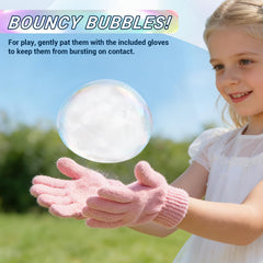 TTKADIY Water mist bubbles blue wand enhances visual magic during outdoor activities.