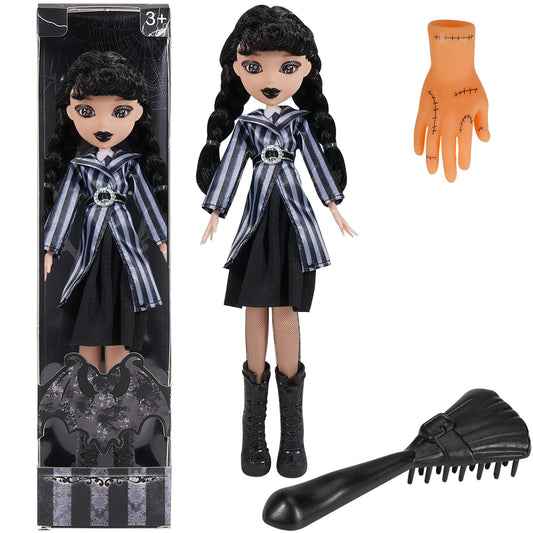 TTSUIMILESS 10-inch girl doll in academy uniform; ideal for display and collecting.