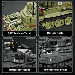 Tuajixz Military vehicles accessories invite customization for expanded display scenes.