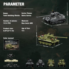 Tuajixz 1314-piece kit provides precise assembly for seasoned builders.